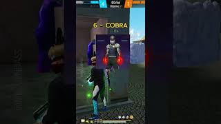 OS 10 PUNHOS MAIS BONITOS DO FREE FIRE freefire dicasdefreefireparainiciantes [upl. by Chladek321]