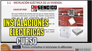 SENCICO CURSO DE INSTALACIONES ELECTRICAS DOMICILIARIAS CHARLA COMPLETA ELECTRICIDAD DEL HOGAR [upl. by Anerda]