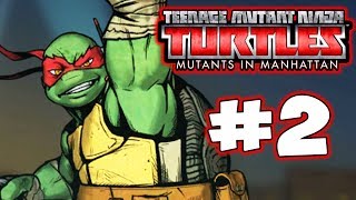 TMNT Mutants in Manhattan  Part 2  Rocksteady Gameplay Walkthrough [upl. by Wagstaff356]