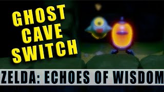 Ghost Cave switch The Legend of Zelda Echoes of Wisdom How to hit the switch in the Ghini Teddy cave [upl. by Hannaoj961]