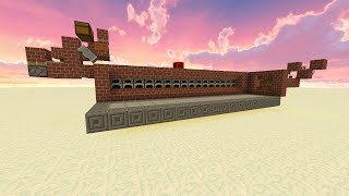 MinecraftThe Perfect Simple Automated Furnace Array 32 Furnaces [upl. by Ardnac748]