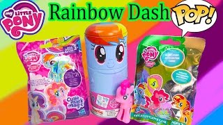 MLP My Little Pony Rainbow Dash TinTastic Funko Pop Vinyl Blind Bags Figures Happy Cookieswirlc [upl. by Madian]