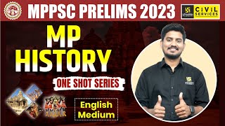 MPPSC Prelims 2023  Complete MP History in One Shot English Medium  Sourabh Yadav Sir [upl. by Cristionna]