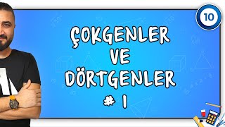 Çokgenler ve Dörtgenler 1  10SINIF MATEMATİK  Rehber Matematik [upl. by Stephie]