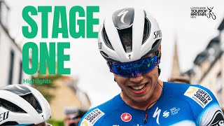 HIGHLIGHTS  2024 Lloyds Bank Tour of Britain Men  Stage One [upl. by Kathy172]