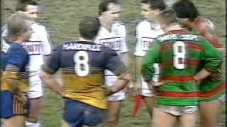 Footy Fight  Lyons V Vernon 1989 [upl. by Notlef]