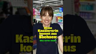 Deine Kassiererin kommt aus Sachsen und passt auf dass du ordentlich einkaufst 😇 comedy [upl. by Toddie803]