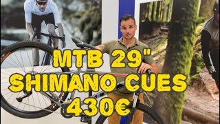 Bicicleta NTT de 29quot pulgadas MTB sport 40 mtb decathlon ciclismo btt bike ciclista biker [upl. by Ever]