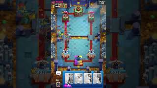 285  Clash Royale Gameplay Shorts  clashroyale cardgame supercell mobile towerdefense [upl. by Eudoxia]