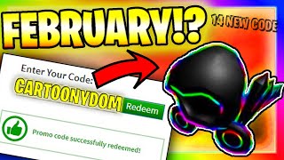 ALL NEW PROMO CODES in Roblox  14 Free Items [upl. by Llejk]