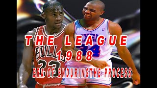 Bulls vs Sixers March 23 1988 michaeljordan chicagobulls charlesbarkley basketball nba [upl. by Resee]