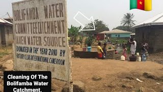 Cleaning Of The Bolifamba Water CatchmentBy The Students of Biaka University of Buea Cameroon 🇨🇲 [upl. by Ahsilef]