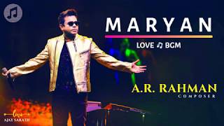 Yenga Pona Raasa BGM  ARRahman  Maryan  மரியான்  2013 [upl. by Alleb]