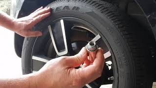 Removing broken wheel locksecurity lug nut [upl. by Adnauqal]