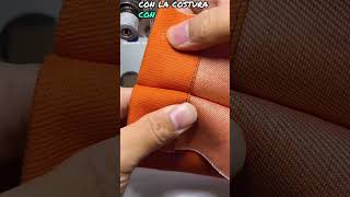 solo dos agujas y cinta adhesiva para lograrlo 🤔 costura sewing [upl. by Erasmo]