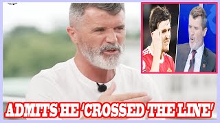 Roy Keane admits he ‘crossed the line’ by ‘mocking’ Manchester United star on Sky Sports [upl. by Airamak389]