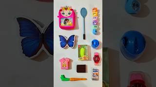 Latest Fancy Stationery Items Duster Sharpener Pen Eraser Highlighter stationery backtoschool [upl. by Chill]