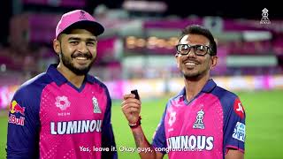 Royals TV Ft Yuzi Chahal  Episode1 Riyan Parag’s Match Experience  Rajasthan Royals [upl. by Wende]