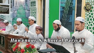 Huwannur amp khoirol Bariyah huwannur khoirolbariyyah sholawat sekumpul raudhahyusufkarim [upl. by Anaele]