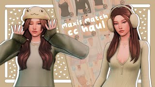 JANUARY CC HAUL  CC LINKS🧡  The Sims 4 [upl. by Nonnair]