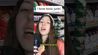 Everything is toxic Toxic junk everywhere But I still have to eat it Rate my singing 110 [upl. by Aehtela]