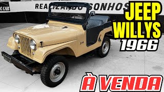 JEEP WILLYS 1966  À VENDA [upl. by Aivon]