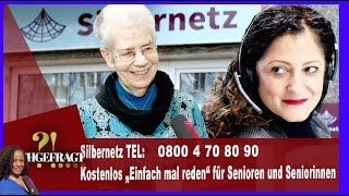 Silbernetz  Kostenlos „Einfach mal reden“ für Senioren und Seniorinnen [upl. by Rexana]