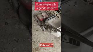 il paraît que honda a lépoque cétait increvable on vérifie sur cette tondeuse [upl. by Rennoc781]