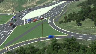 I75 I71 DCD interchange at MtZion Road KY 536 in Florence Kentucky 75crossingscom [upl. by Aerdma]