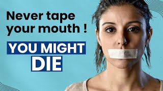 Mouth Taping for Sleep Explained  Benefits And Drawbacks  Health Tips [upl. by Suivatna152]