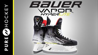 Bauer Vapor Hyperlite Hockey Skates  Product Review [upl. by Eioj]