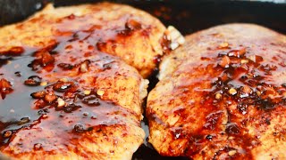 Easy Delicious Honey Garlic Chicken Recipe  Chicken Dinner Ideas [upl. by Kcirneh]