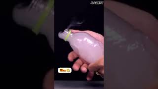 😱 Create Smoke From Bottle 😱 shorts science [upl. by Uzia]