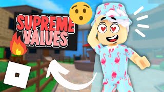 💥 UPDATED MM2 Supreme VALUES LIST ⭐ WHOLE List 💫 Roblox Murder Mystery 2 [upl. by Tan]