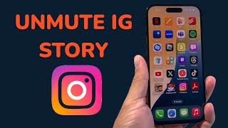 How To Unmute Someone’s Story on Instagram [upl. by Ranip]