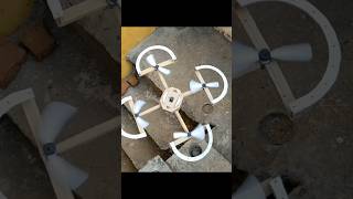 How to make Quadcopter Drone from cardboard short viral project video [upl. by Annairdua]