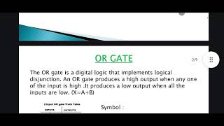 Introduction of Logic Gates By Laxman Chandanse [upl. by Hughmanick]