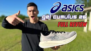 ASICS Gel Cumulus 26  The Best Cumulus To Date [upl. by Pravit734]