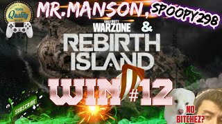 WIN12 REBIRTH ISLAND With Sp00py298‼️ Call of Duty Warzone Rebirth Islandrebirthisland [upl. by Roselani]