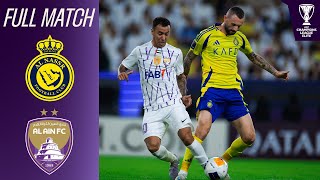 Al Nassr KSA  Al Ain FC UAE  Full Match  AFC Champions League™ Elite [upl. by Leontyne]