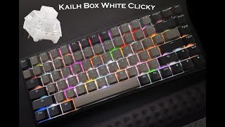 Kailh Box White Clicky [upl. by Theodora]