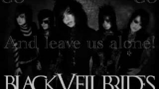 Black Veil Brides  Perfect Weapon Lyrics on screen [upl. by Denae]