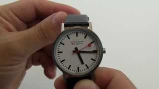 Mondaine Swiss Railways Watch A6603031416SBB [upl. by Ddej]