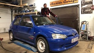 Peugeot 106 S2 Rallye 16 S1 and S2 comparison [upl. by Dnalyaw]