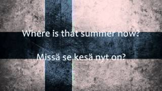 Aknestik  Suomirokkia Lyrics  English Translation [upl. by Patricia]