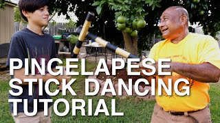 Pingelapese Stick Dance  Instruction Video with Sepir Yakana [upl. by Raney]