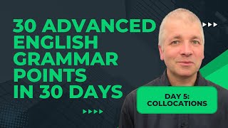 Collocations English Grammar in 30 Days [upl. by Walston]