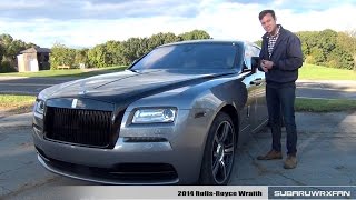 Review 2014 RollsRoyce Wraith [upl. by Haimarej]