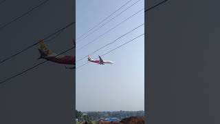 Flight LandingCalicut airport [upl. by Amat]