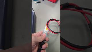 Easy adaptor cable for 12v car battery to inverter diy poweradapter carinverter chargecable [upl. by Anelleh]